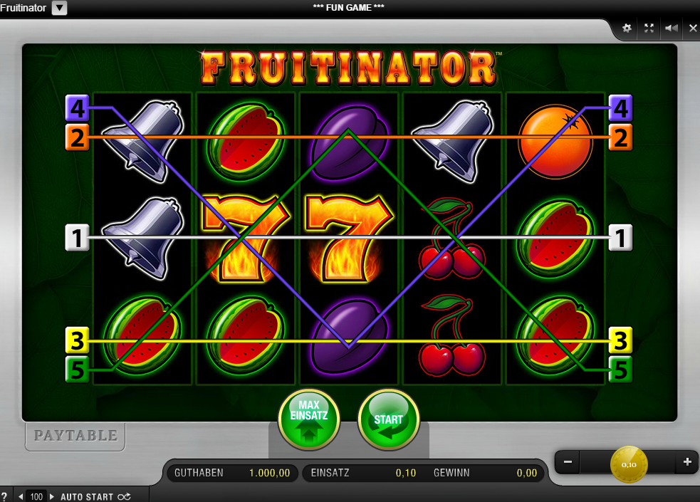 Fruitinator online spielen