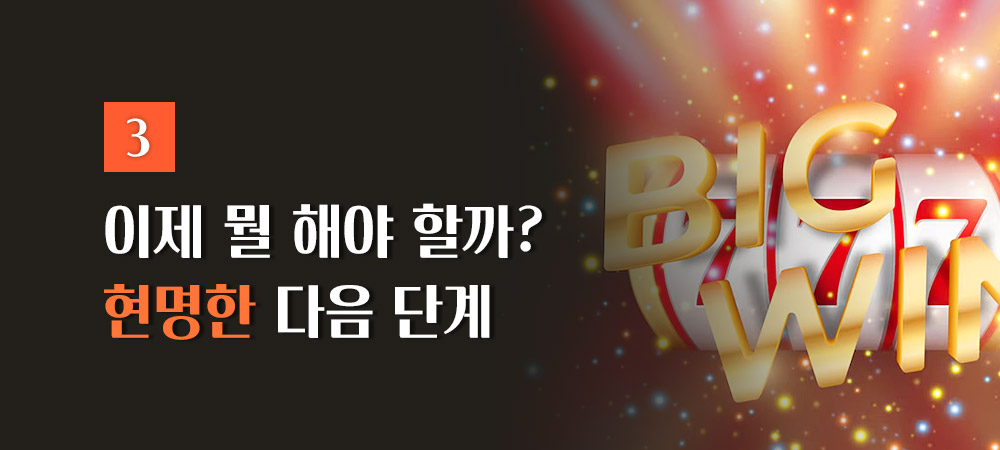 현명한 다음 단계