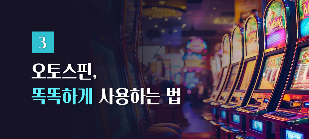 오토스핀(자동 플레이)